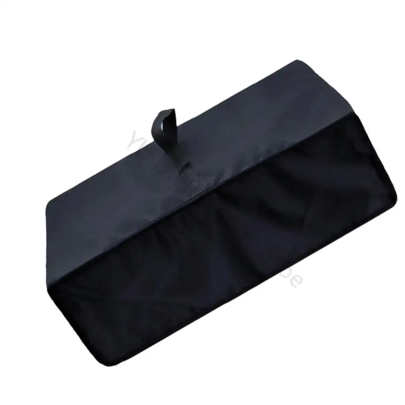 96BA Schwarze Plattendeck-Abdeckung, 48 x 40 x 17 Staubschutz zur Aufbewahrung – Detail 7
