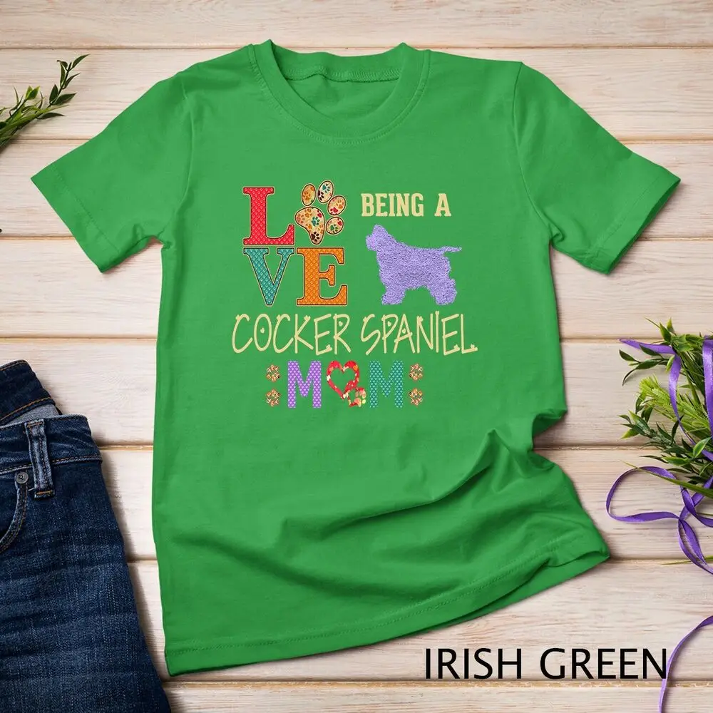 Cocker Spaniel Shirt Design for Cocker Spaniel Dog Lovers Unisex T-shirt