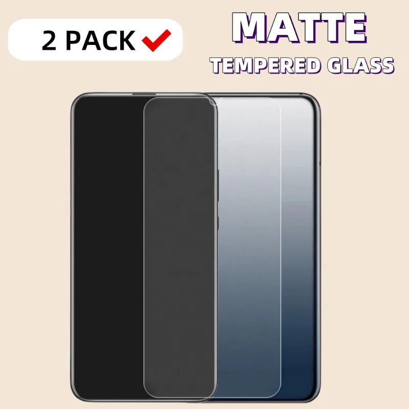 2Pack Matte Front Screen Protector Premium Tempered Glass Films Anti-scratch For Samsung A55 A56 A35 A36 A35 A06 A016 A05S Glass