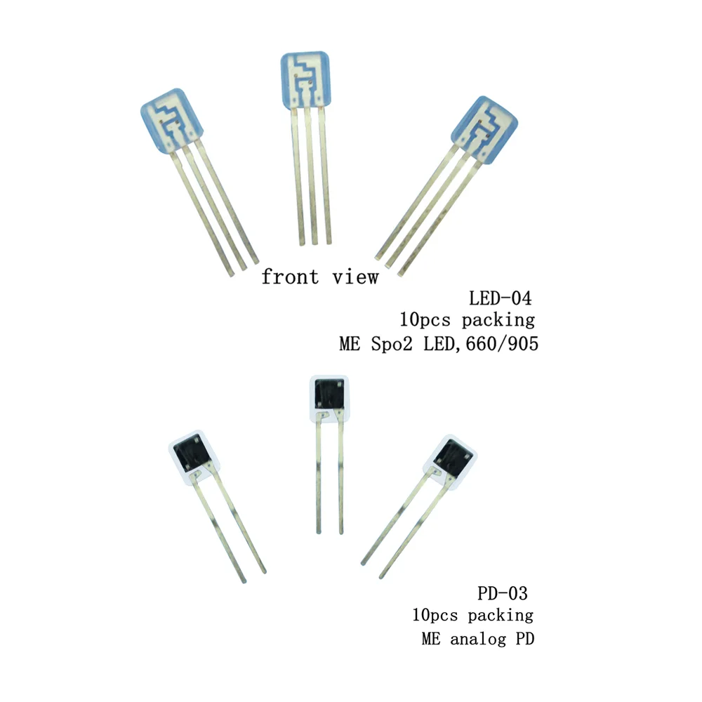 ME reusable spo2 oxygen sensor LED 660/905 with photo detector