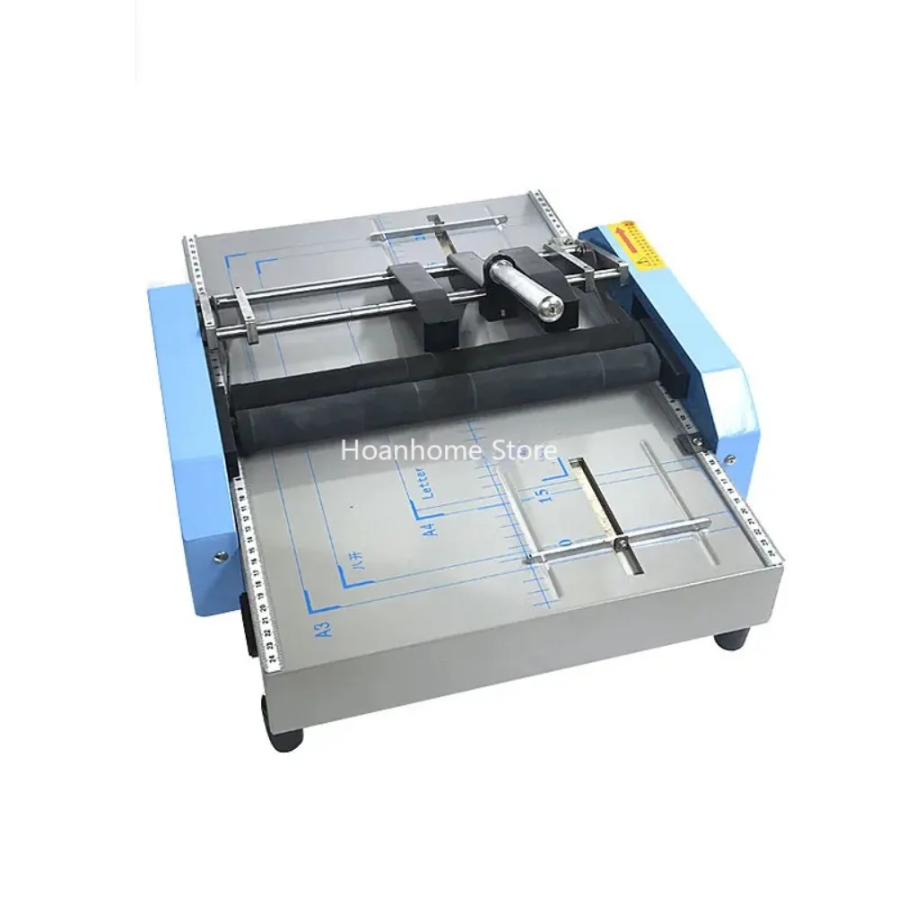 

A3Automatic Electric Stapler Paper Binding Machine 220v/110v A3 Size Electric Folding Machine Paper Creasing Machine