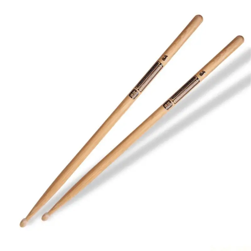 M5TC 1Pair 5A Drum Comfortable Hand Grip Drumstick Nonslip Light weight Walnut Drumsticks for Drummer, Beginner