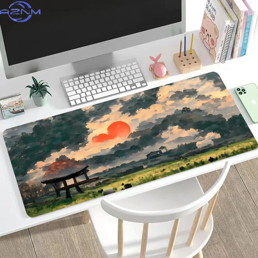 Mouse Pad Cloud Depth, Mousepad  Fofo, Mousepad Grande para Jogos  XXL