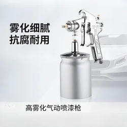 W71 Pneumatic Spray Gun Automotive High Atomization Latex Paint Furniture Topcoat Primer Spray Gun