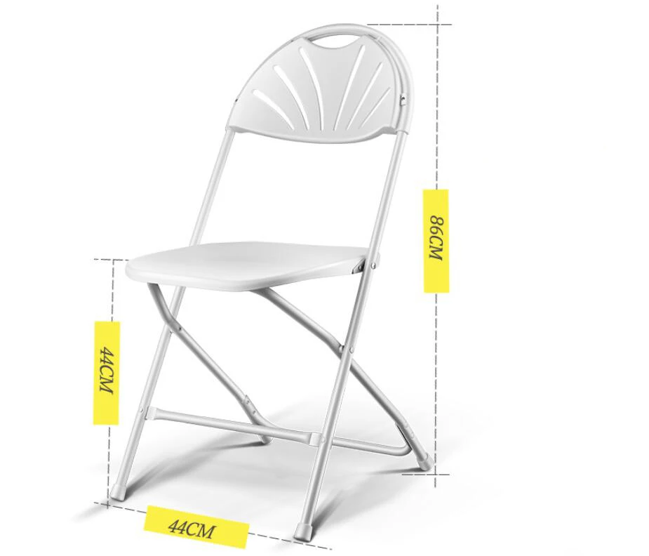 Silla de Bar plegable de plástico con marco de Metal, taburete de Bar personalizado de colores, diseño simple y barato, gran oferta, alta calidad