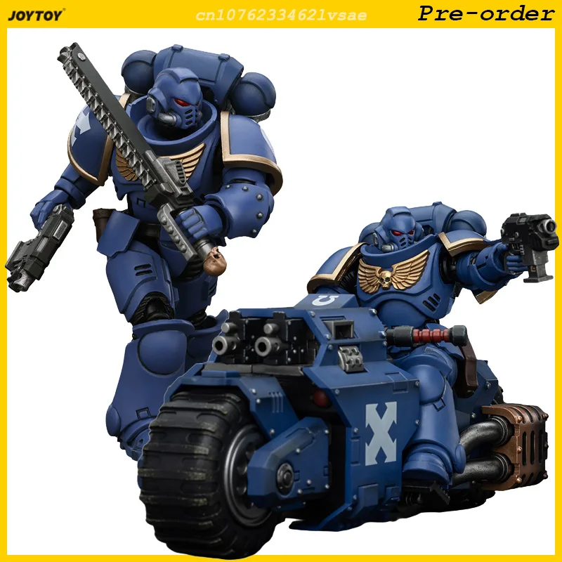 [Vorverkauf] JOYTOY Space Marines Ultramarines Outriders Brother Catonus 1/18 Actionfiguren Warhammer 40K Anime Figur Puppenspielzeug