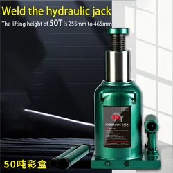 50 Tons Welded Top Vertical Hydraulic Jack Car and Truck Oil Pressure Saving Jack for Auto Repair