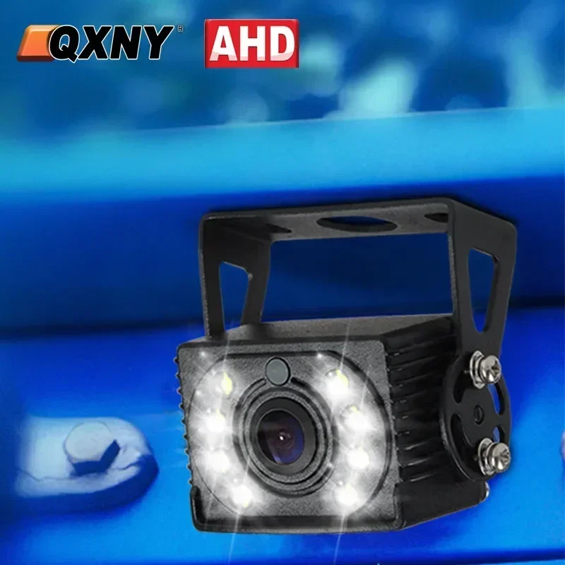 Waterproof Reverse Backup Camera AHD 720P/1080P with Night Vision for Trucks Vans Buses, RVs - Heavy Duty 4-Pin Parking Monitor
