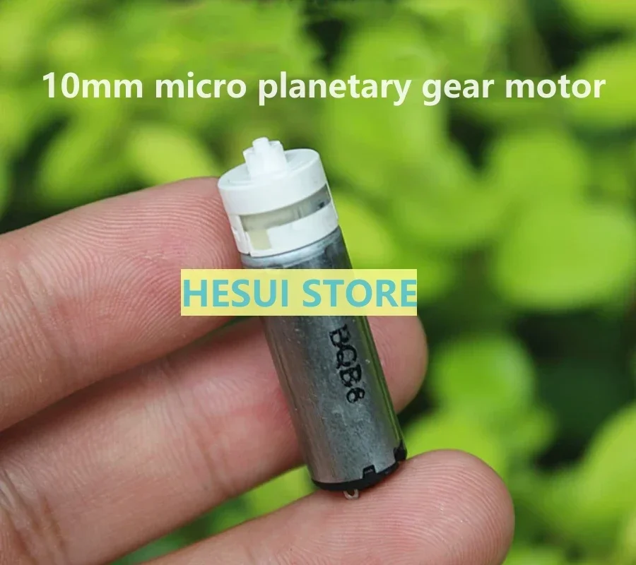 1/2/3PCS Precision micro 10MM planetary gear motor Silent slow  DIY mini model reversible