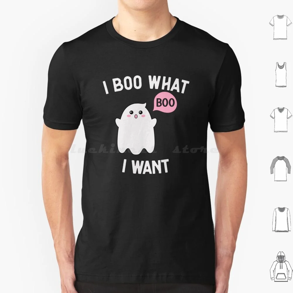 I Boo What I Want Halloween T Shirt Cotton Men Women Diy Print Perfect Ghost Investigator Designs Paranormal Scare Ghosts