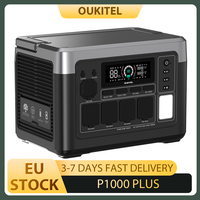 OUKITEL P1000 PLUS Portable Power Station, 1800W 1024Wh Solar Generator with LiFePO4 Battery, Fast Charging, Smart App Control