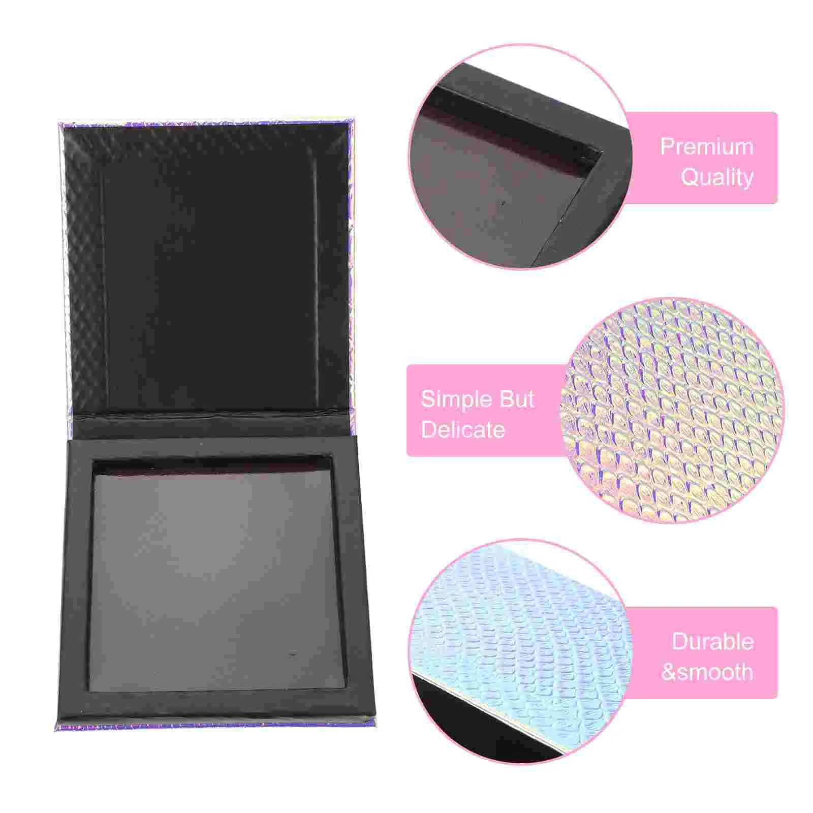 Makeup Pallette Eyeshadow Empty Magnet Case Sub Package Tray Cardboard Container Travel