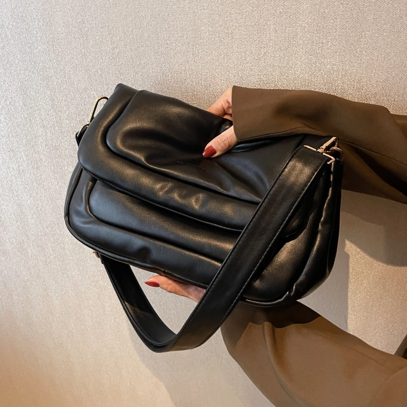 

Вместительная женская сумка в стиле ретро, повседневная Универсальная мягкая квадратная сумочка через плечо для поездок на одно плечо, весна-осень