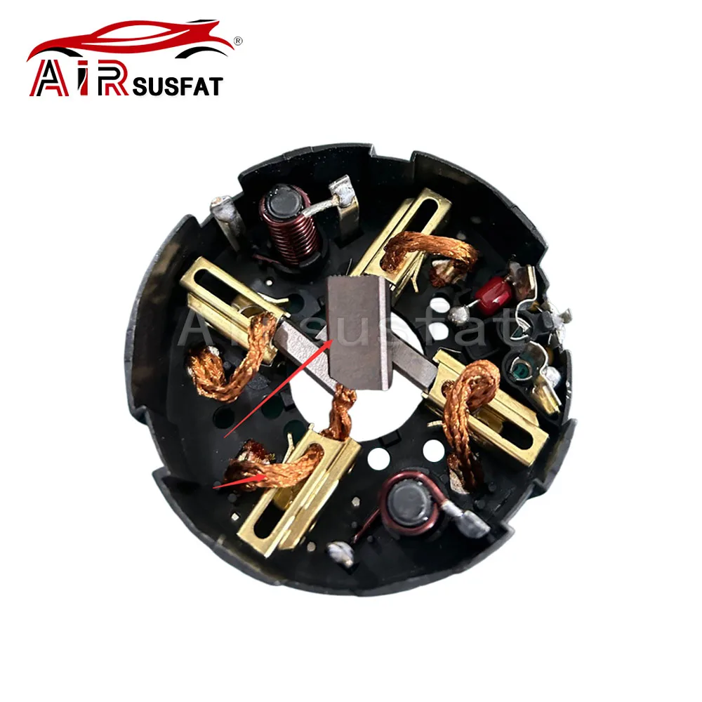 Conjunto de Soporte de Escobillas del Motor de la Bomba del Compresor de Suspensión Neumática para Dodge Ram 1500 Jeep Grand Cherokee 68572790AA 68572790AB