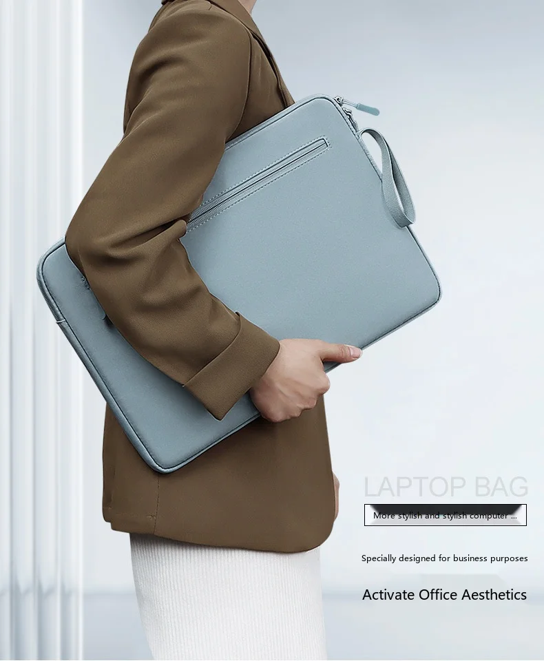 Business-Laptop-Hülle 13,3-15,4 Zoll Oxford-Stoff Schutzhülle für Notebook MacBook – Detail 1