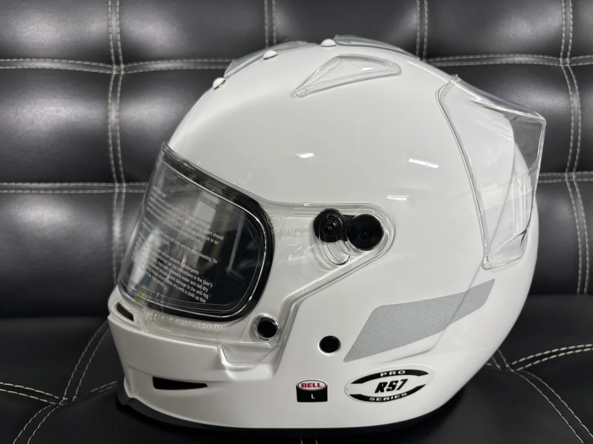 

Helmet spoiler HANS helmet Buckle Cover aerodynamic kit For BELL ELIMINATOR to be RS7