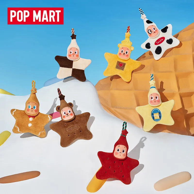 

POPMART Серия Twinkle Twinkle Moon Gelato - Набор полотенец-фигурок в закрытой упаковке, аниме-фигурки, украшения, статуэтки, модель для дома и рабочего стола, подарок