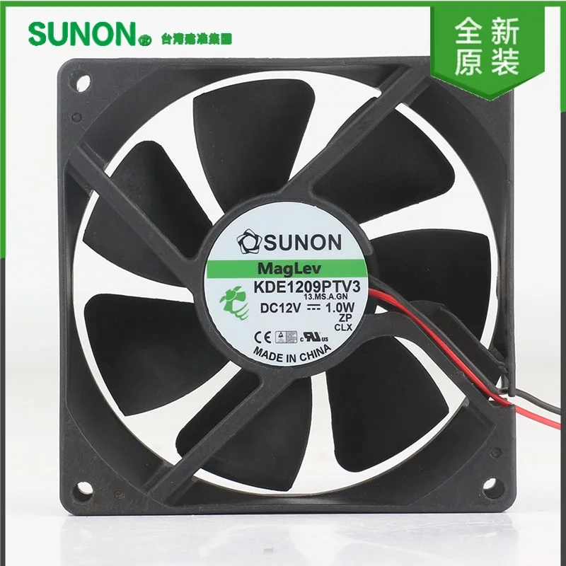 cooling fan New Sunon DC12V 1.0W AC EC 9025 90X90X25MM 9CM Maglev Server Chassis Inverter Mute KDE1209PTV3 13.MS.A.GN