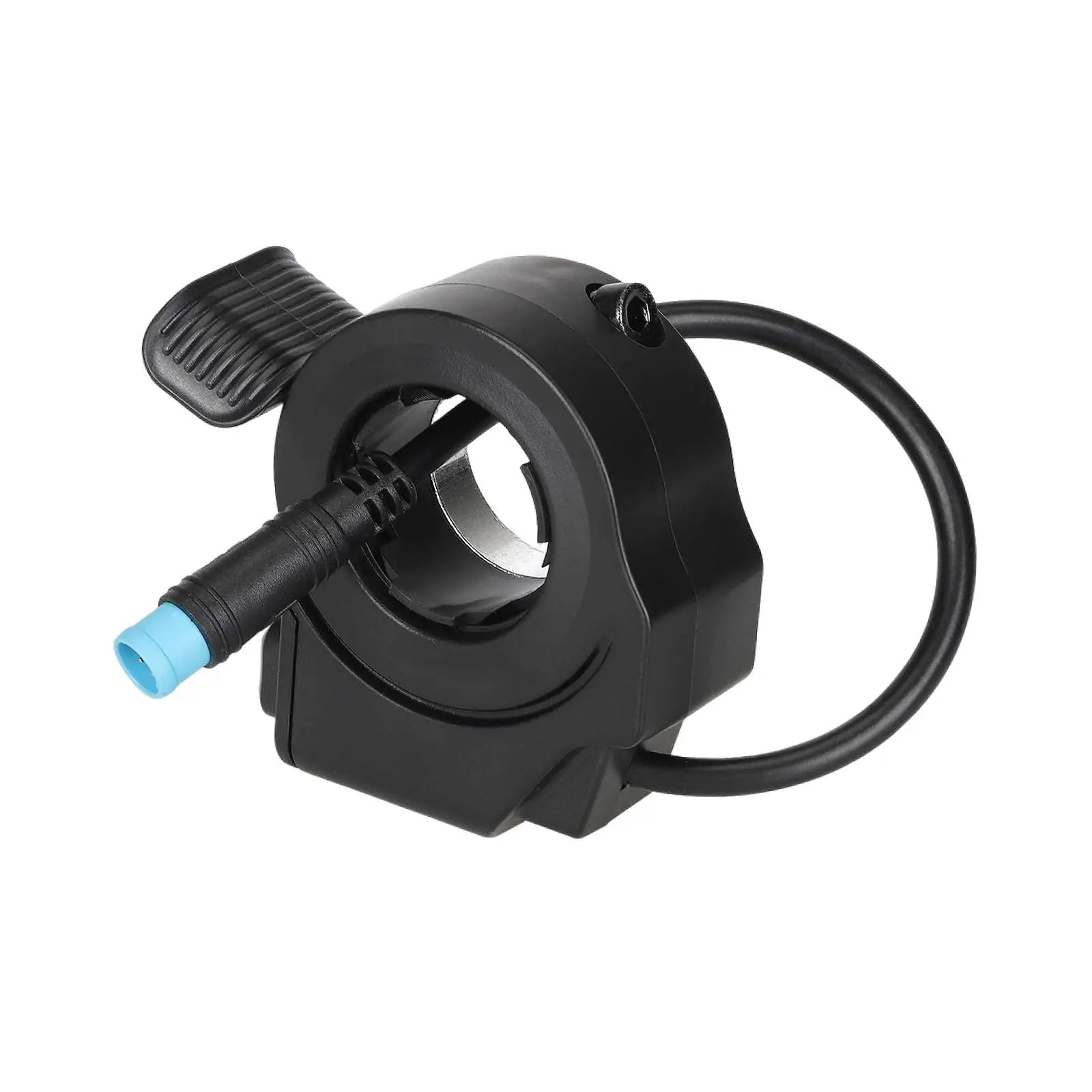 

Thumb Throttle Speed Controller Electric Bike Accessory Compact PP Design Secure Lock Compatible with Bicycle Motor Upgrade Kit