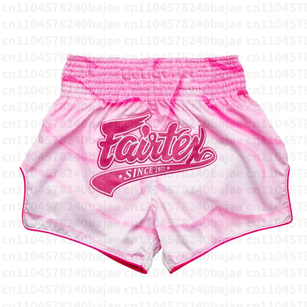 Neue Muay Thai Shorts Quantum Herren Kinder Oversize Atmungsaktive Schnelltrocknende Achteckige Käfig-Trainingsshorts – Detail 8