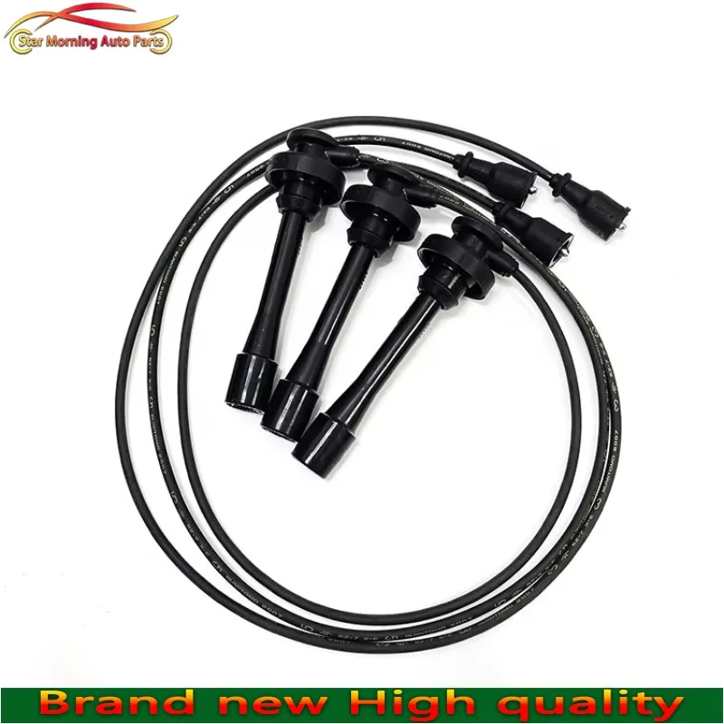 

MN153270 153270, новый комплект кабелей для свечей зажигания, провод для свечей зажигания для Mitsubishi PAJERO/MONTERO V67W V77W 6G75 V6 3.8L 2003-2006
