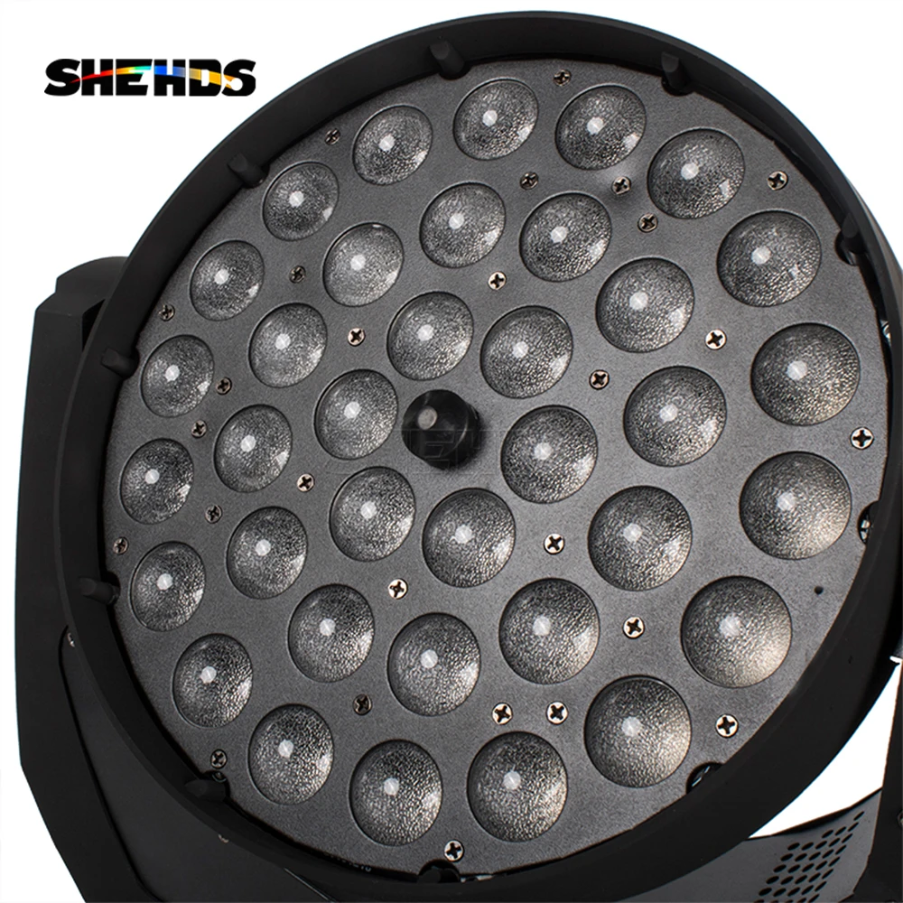 SHEHDS 36x18W LED ZOOM Moving Head Lighting RGBWA+UV For DJ Disco Bar Party Wash Stage Light Wedding  Light