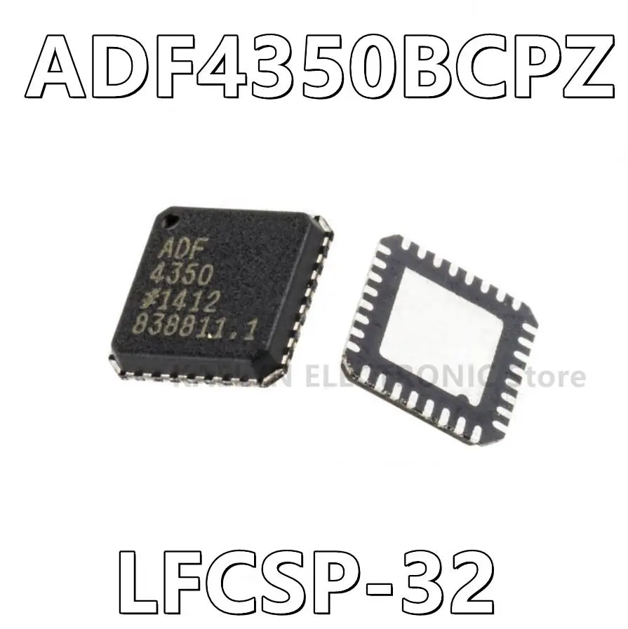 10Pcs/lot ADF4350BCPZ adf4350bcpz ADF4350 Fanout Distribution, Fractional N, Integer N, Clock/Frequency Synthesizer  32-WFQFN