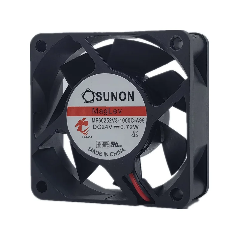 New For MF60252V3-1000C-A99 DC 24V 0.72w 6025 6cm 60*60*25MM large air volume fan