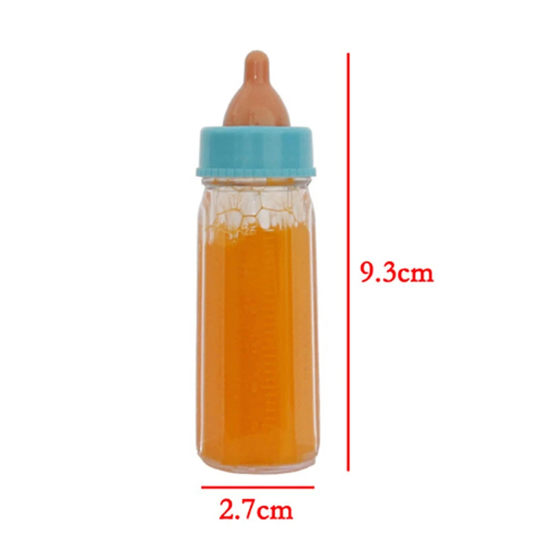 Baby Dolls Feeding Bottle Magic Dummy Pacifiers Set Disappearing Milk Bundle Kids Play Toy Accessory Reborn Preemie Kit