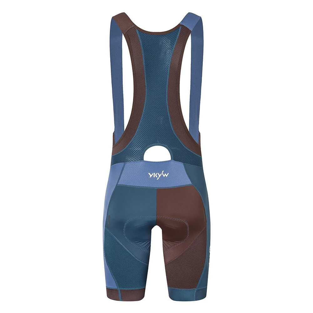 YKYW 8 Hours Riding 2025 Summer Men\'s Colorful Cycling Bib Shorts Belgium Padded Bicycle Tight Shorts Breathable Race Bike Short