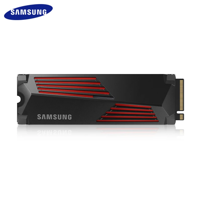 SAMSUNG SSD 990 PRO with HeatSink PCIe 4.0 NVMe M2 Original SSD 2TB 1TB Solid State Drive Read Max 7450MB/s Hard Disk For PS5/PC