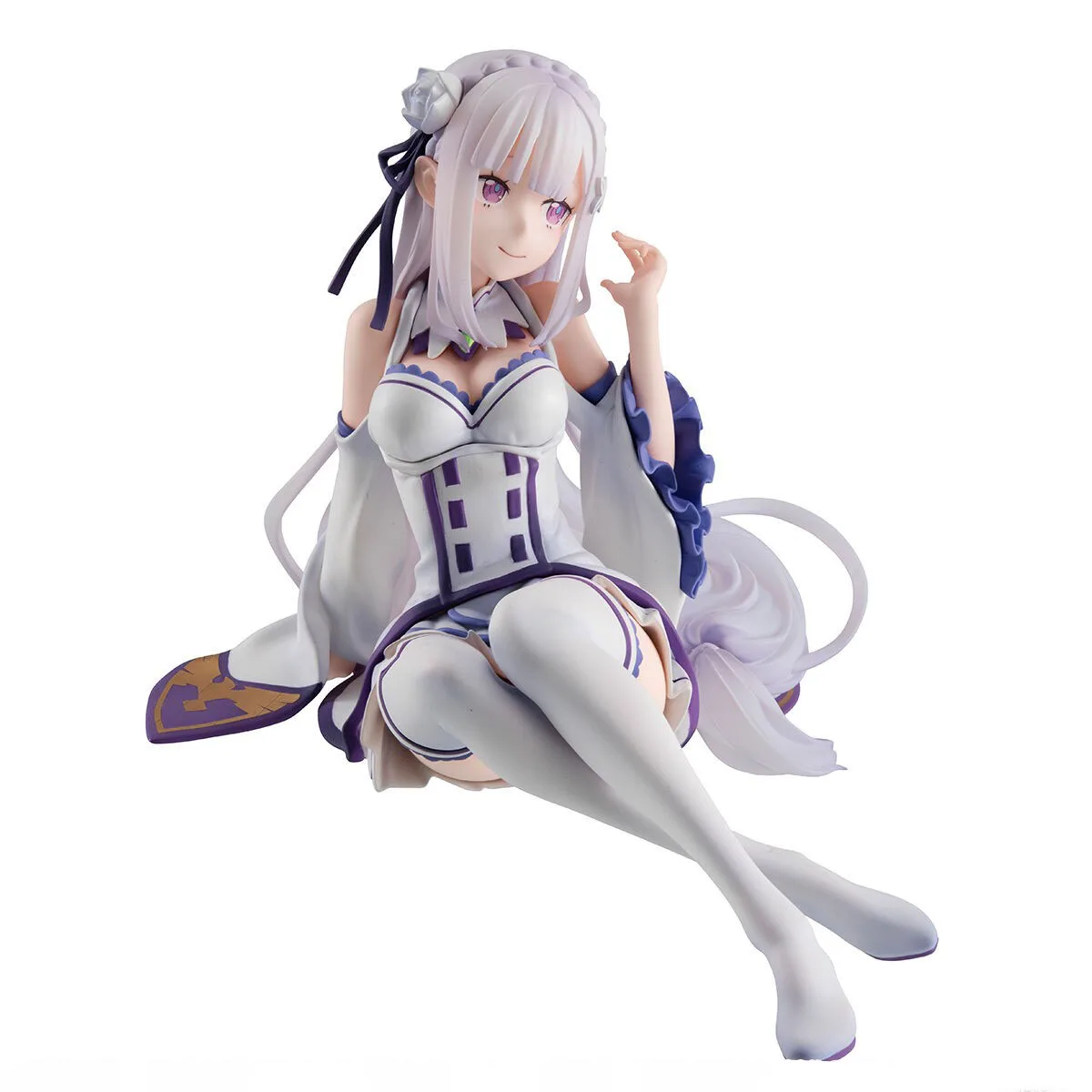 Original in Stock MegaHouse Melty Princess Re:Zero Kara Hajimeru Isekai Seikatsu Emilia Tenohira Collection Series Model Toys