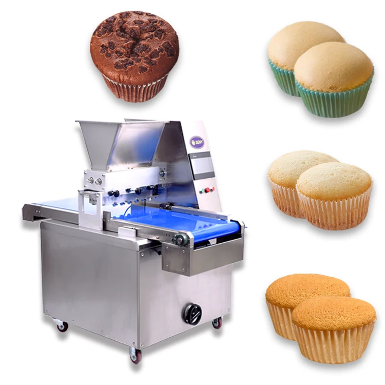 SY-209 Automatic Top Quality Cupcake Making Machine Line with PLC Touch Screen