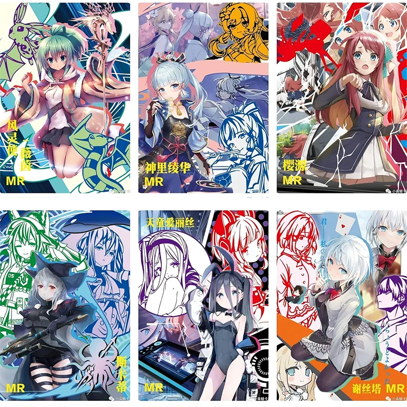 Goddess Story  Anime Girl Collection card ns-5m-5 Series 6 Online Edition Booster Box SSR Playing Cards Child toy
