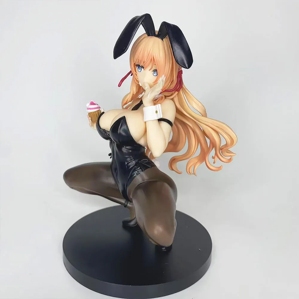 Saophea Ice Cream Bunny Girl Ver. Ecchi Figure, Sexy Anime Girl Waifu Action Figure Collectible Statue, Anime Decor Gift Toy view 4