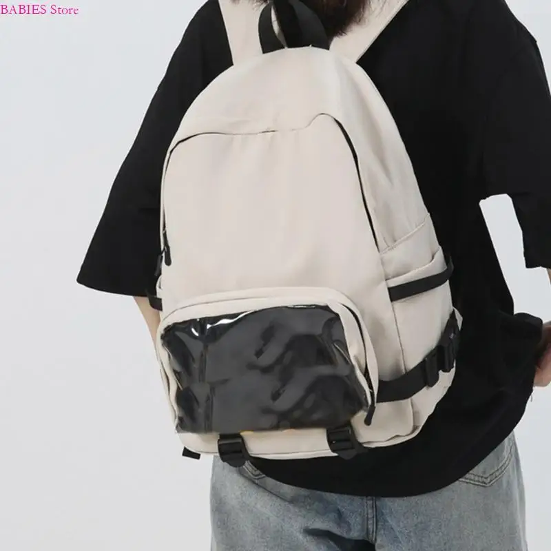 

C9GB Stylish and Spacious School Bag Laptop Backpack College Book Bags for Women Men