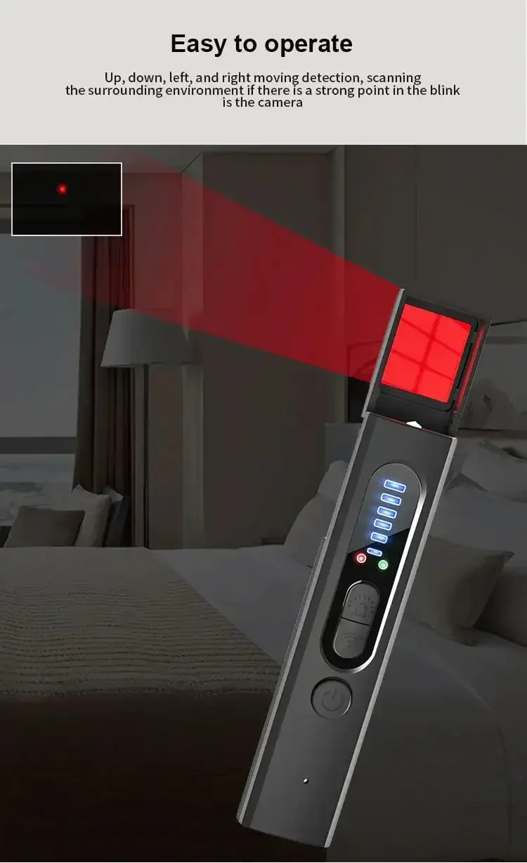 Wifi Tester Gps Signal Device Scanner Detector New X13 Infrared Camera Detector Protective Alarm Multi-function Mini Wireless