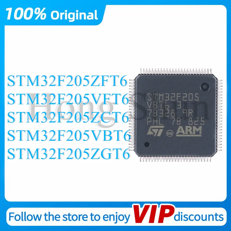 STM32F205VFT6 STM32F205ZFT6 STM32F205VBT6 STM32F205ZCT6 STM32F205ZGT6 Original genuino