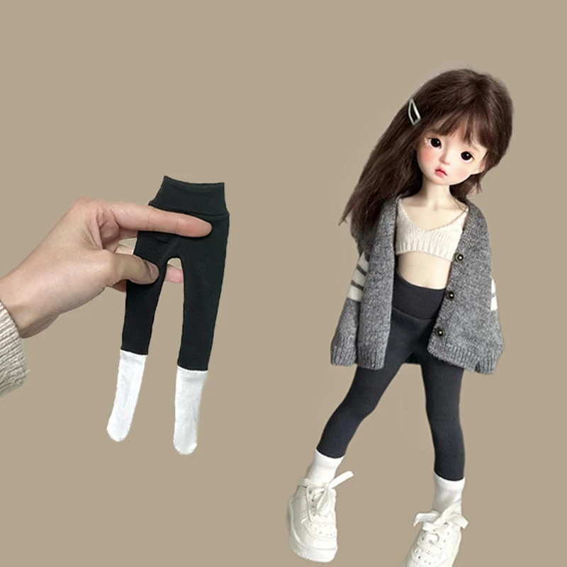 New Arrival (1/6 bjd Doll Clothes) Yoga Pants Seamless Leggings High Waist for 30cm BJD Dolls Gym Wear