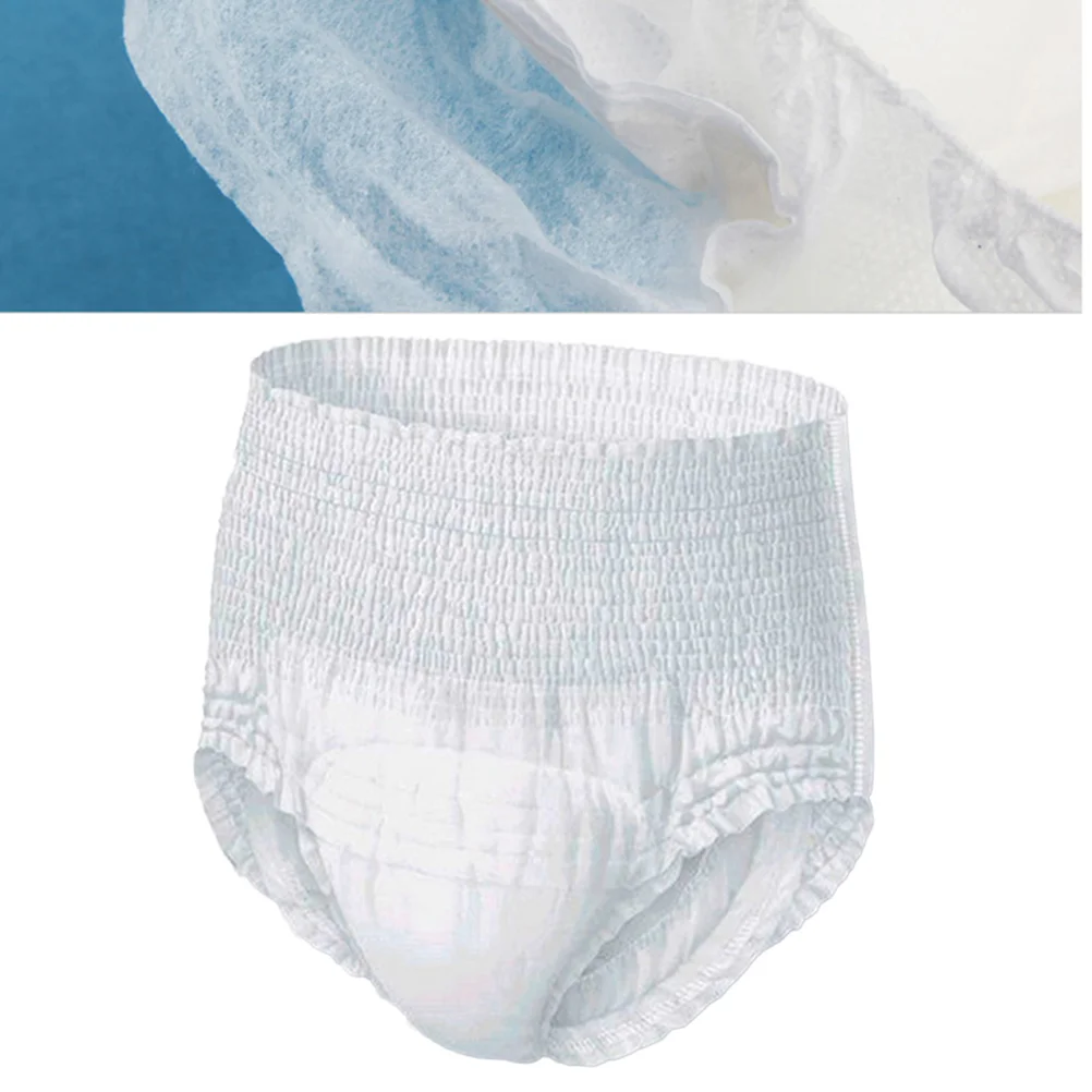 Diapers Adult Elderly Adults Adult Disposable Briefs Adult Diaper Pants Pull- on Incontinence