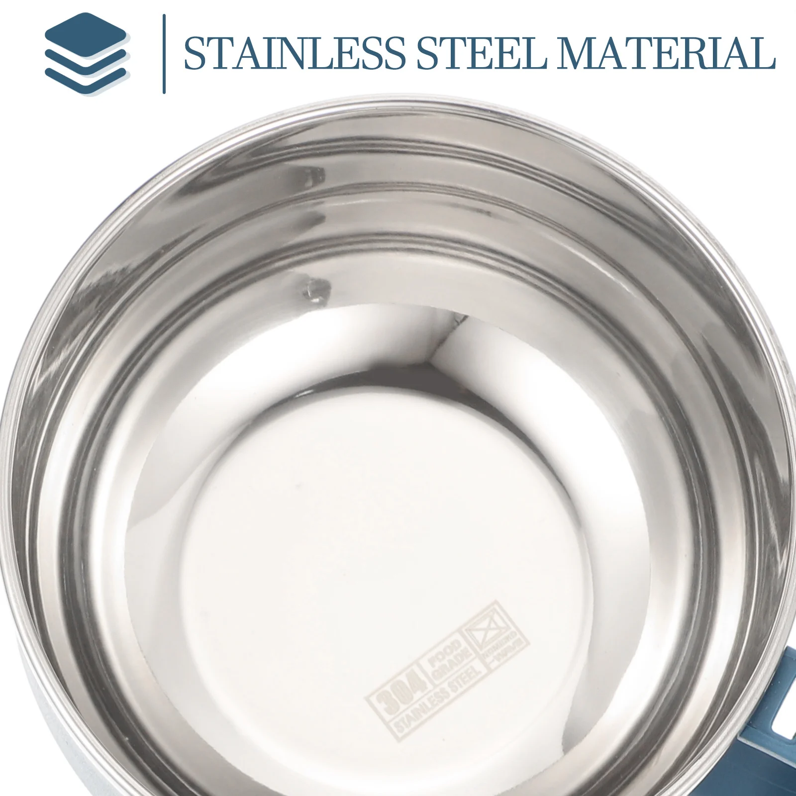 

Stainless Steel Soup Lid Premium Ramen Noodle Bowl For Kitchen Microwave Safe Compact Design Reusable Food