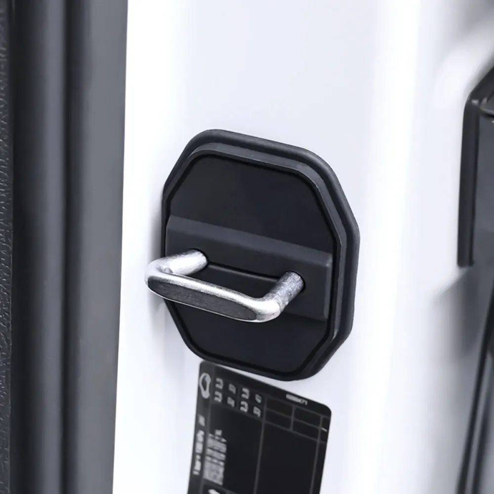 

Car Door Mute Damping Cushion Silicone Door Lock Buckle Door Anti-collision Protective Cover For JEEP RENEGADE 2015-2025