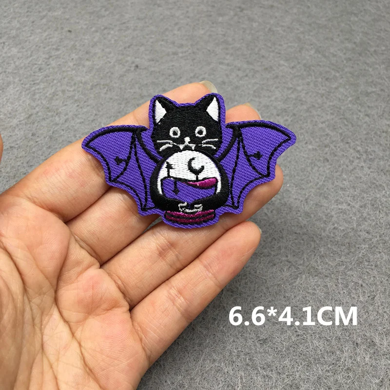 熱接着剤パッチ,漫画の動物のモチーフ,衣類用,アニメ刺embroideryパッチ