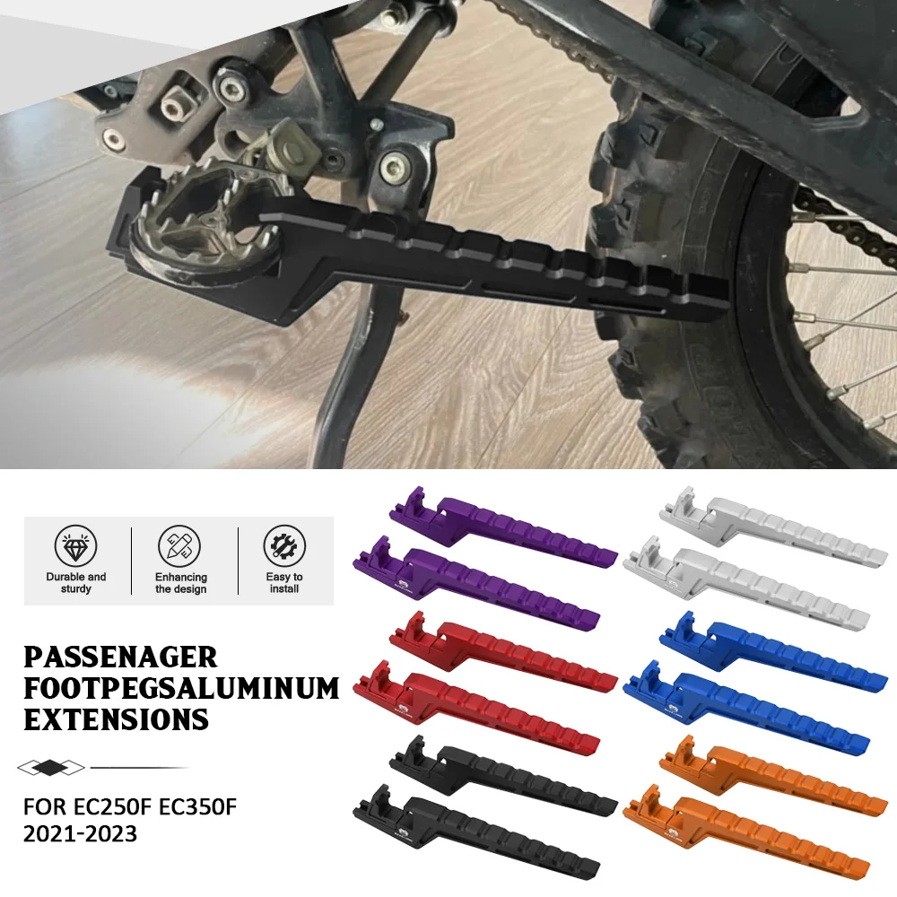 

For Gas Gas EC 250F / EC 350F 2021-2022-2023 CNC Motorcycle Accessories Foot Peg Passenger Extensions Footpegs EC 250 / EC 300