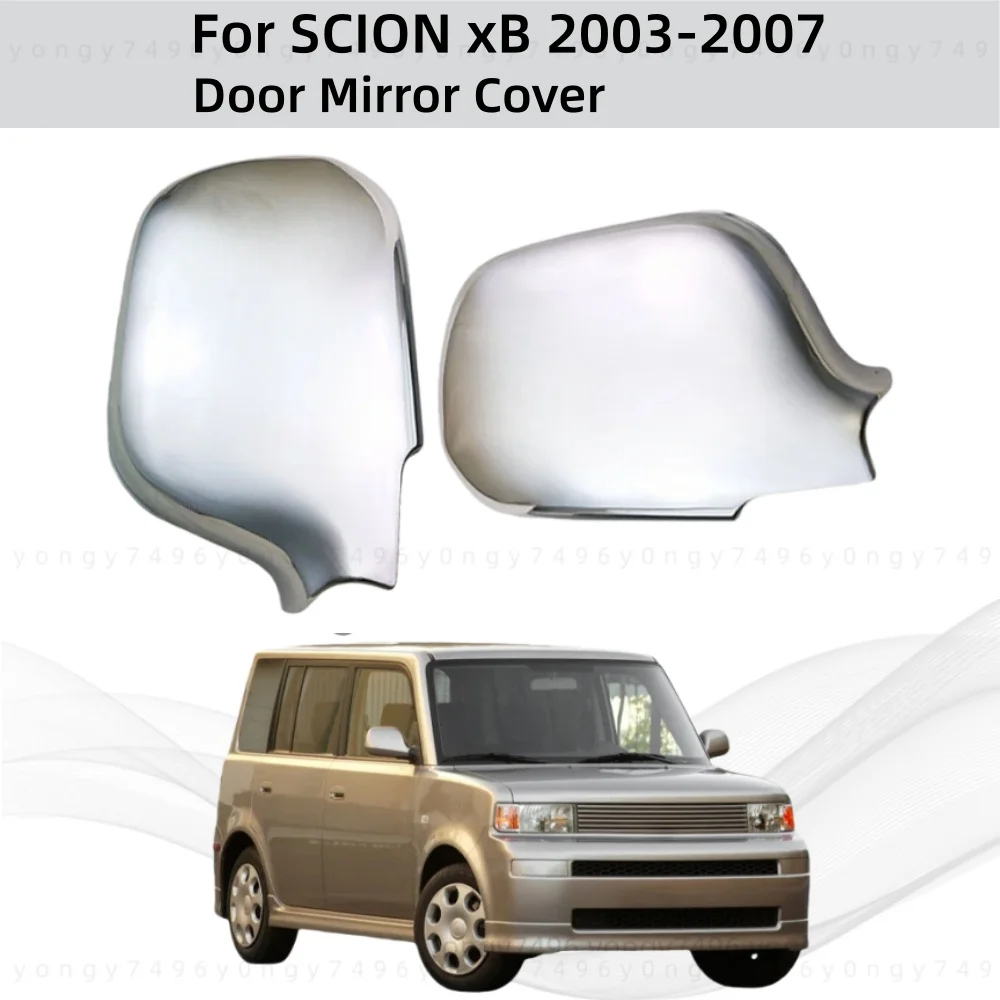 

Хромированные автомобильные наклейки заднего вида, аксессуары, чехлы для боковых зеркал, накладка в стиле пасты для SCION xB 2003 2004 2005 2006 2007