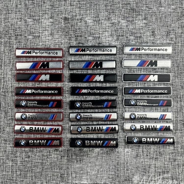 

Motorsport Metal Car Sticker Aluminum Emblem Grill Badge For BMW M E46 E90 E60 F30 G20 X1 X2 X3 X4 X5 X6 X7 i3 i4 i5 i7 M2 G30