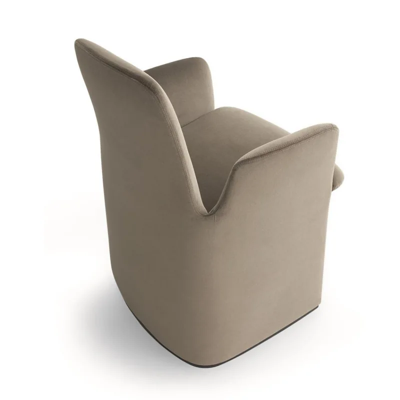 

Italian minimalist dining chair, artistic and creative armchair