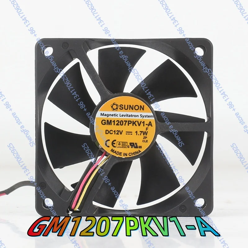 cooling fan New original Sunon 5V 24V 48V 7020 70X70X20MM 7CM Maglev Silent Projector GM1207PKV1-A DC 12V 1.7W