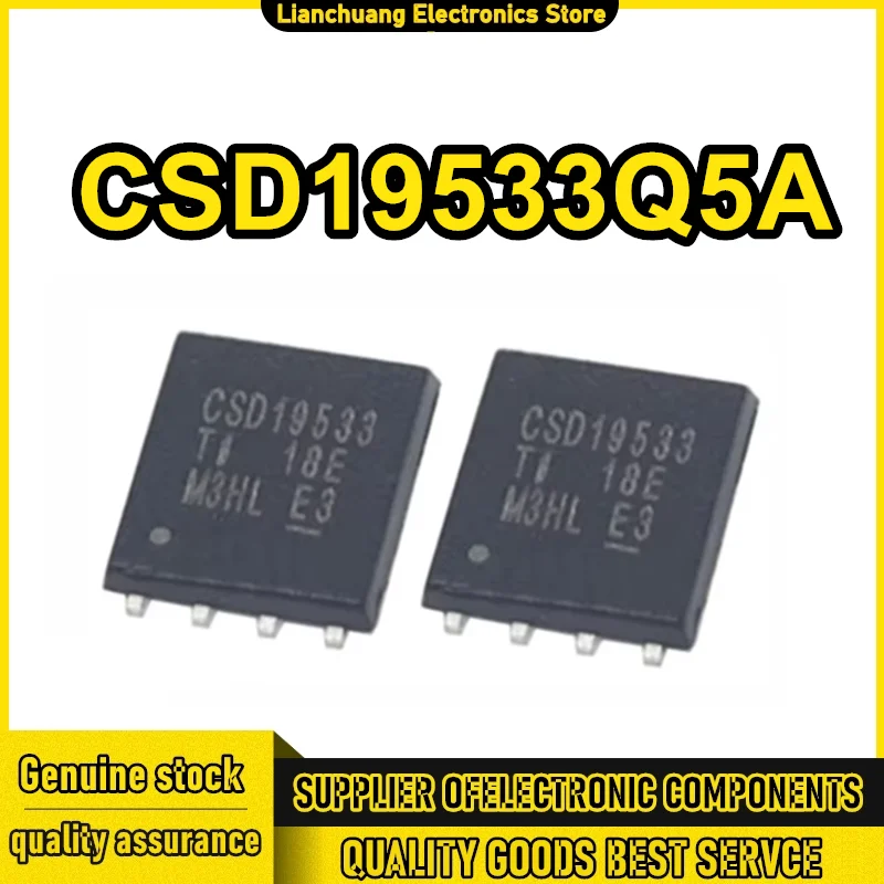 

10 шт./лот CSD19533Q5A CSD19533 VSONP-8 IC-чип 100% новый оригинальный в наличии