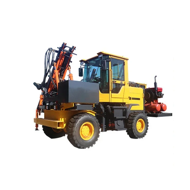 

New Hydraulic Hammer Pile Driver Solar Ramming Machine for Solar Project Post Installation Highway Guardrail Pile Driver